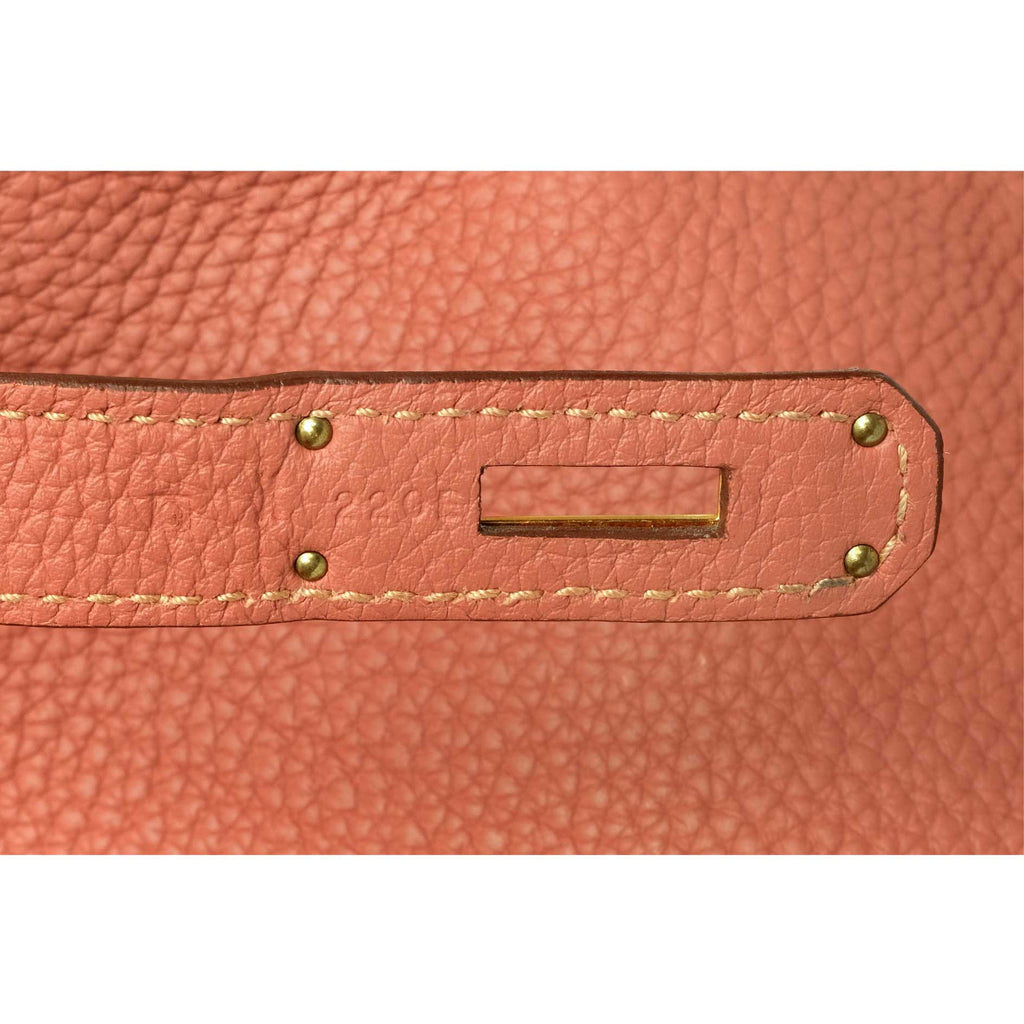 Hermès Bois de Rose Togo Birkin 35
