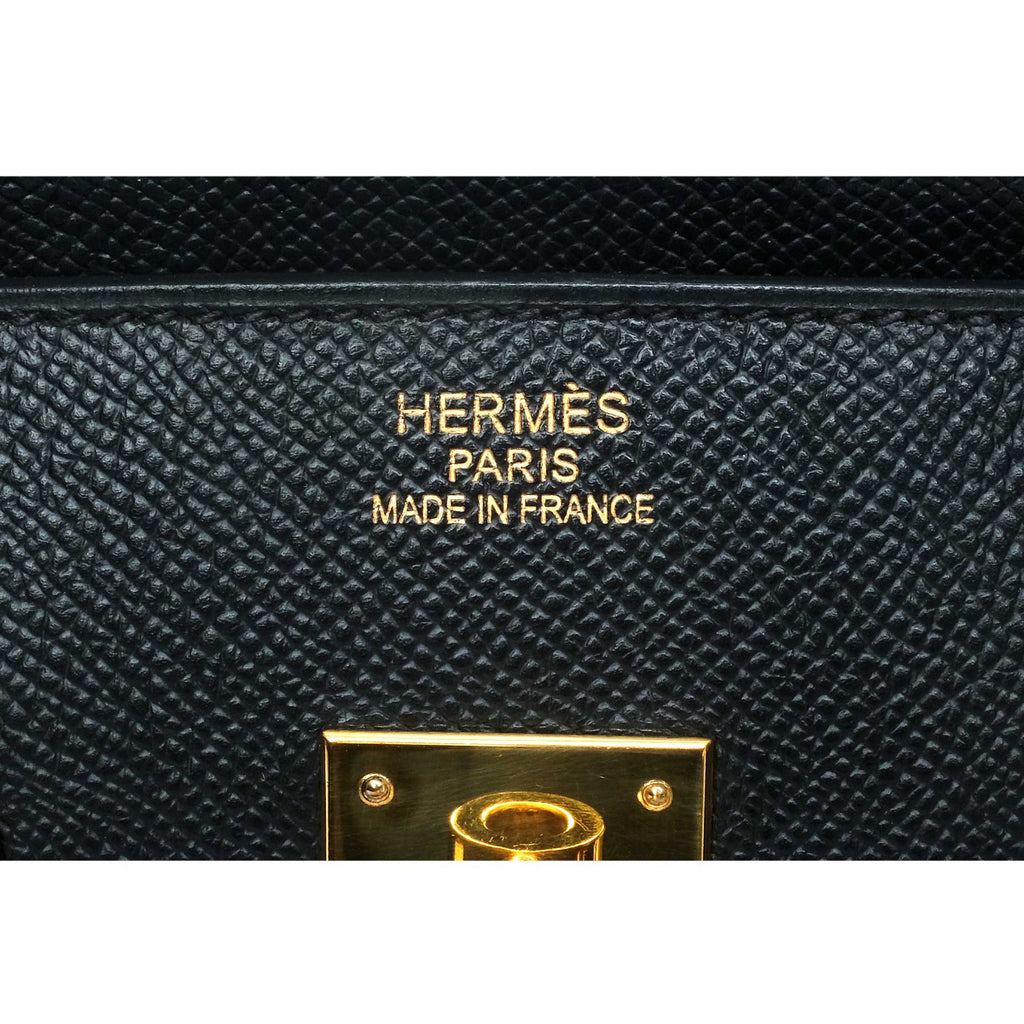 Hermès Black Noir Epsom Birkin 35