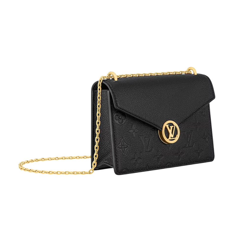 Louis Vuitton Black Empriente Wallet on Chain Rosy