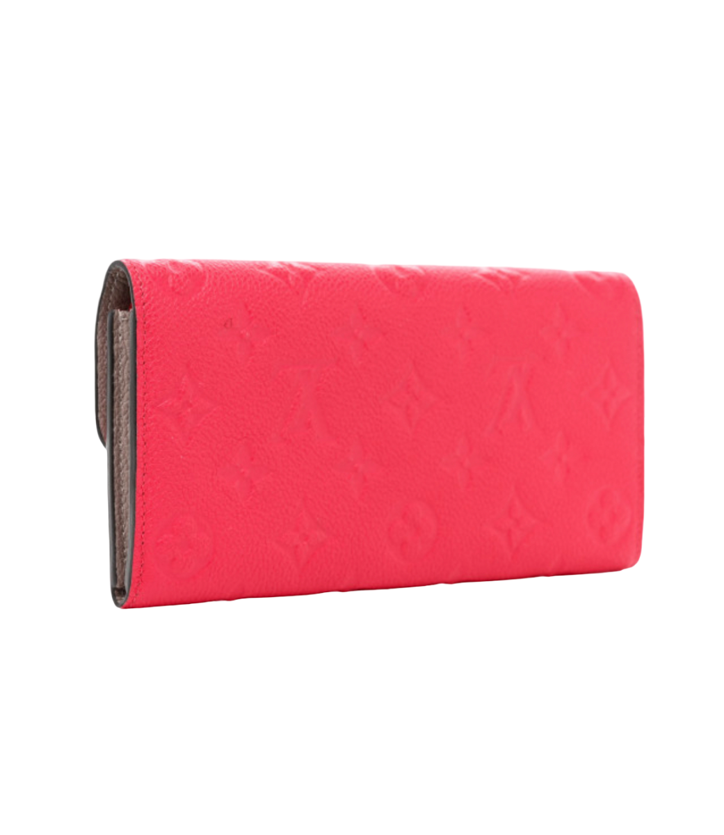 Louis Vuitton Hot Pink Empreinte Emilie Long Wallet