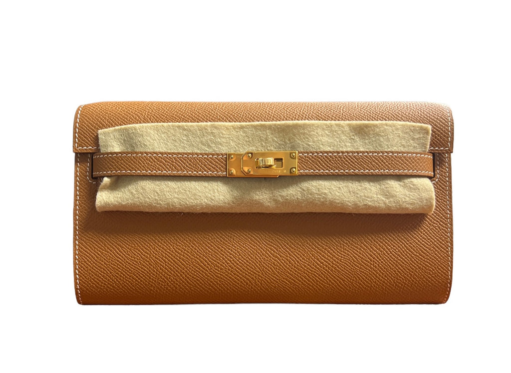 Hermes Gold Epsom Kelly To Go