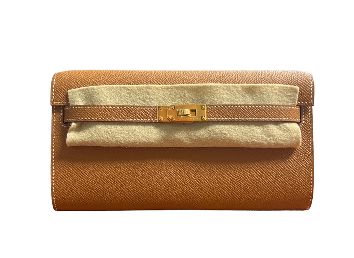 Hermes Gold Epsom Kelly To Go