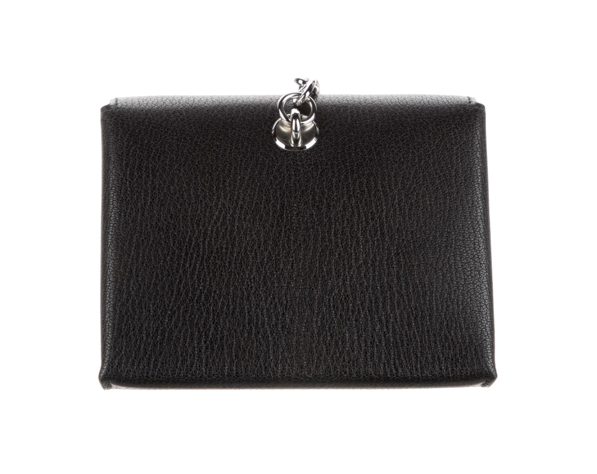 2023 Hermes Chevre Chamkila Chaine d' Ancre Compact Wallet on Strap