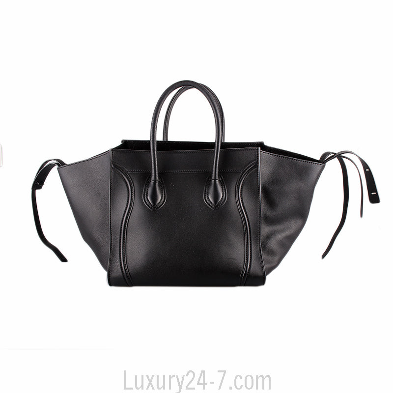 Celine Black Medium Phantom Tote