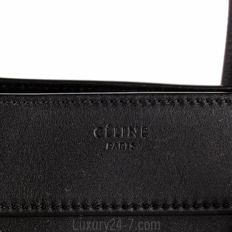 Celine Black Medium Phantom Tote