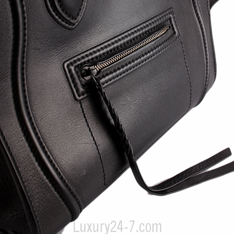 Celine Black Medium Phantom Tote