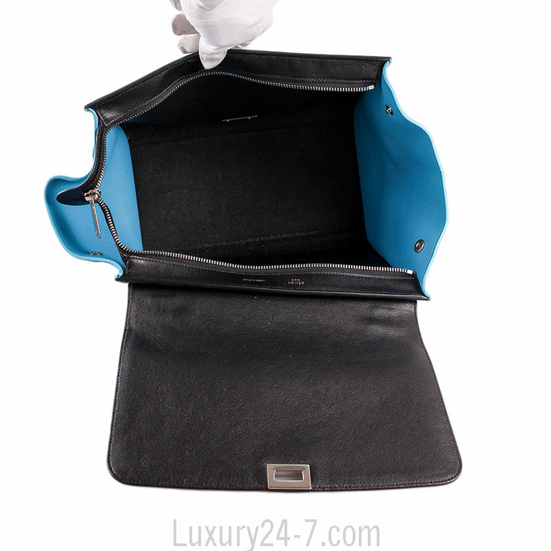 Celine Tricolor Small Trapeze Bag