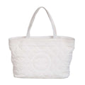 Chanel Ivory Terry Cloth CC Beach Towel Set