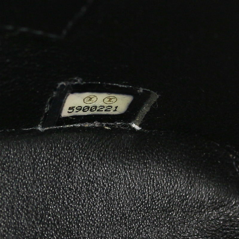 Chanel Black Caviar Medallion Tote