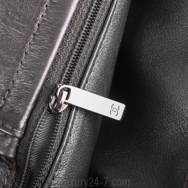 Chanel Graphite Aged Calfskin Reissue Shoulder Tote