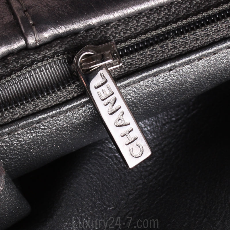 Chanel Graphite Aged Calfskin Reissue Shoulder Tote