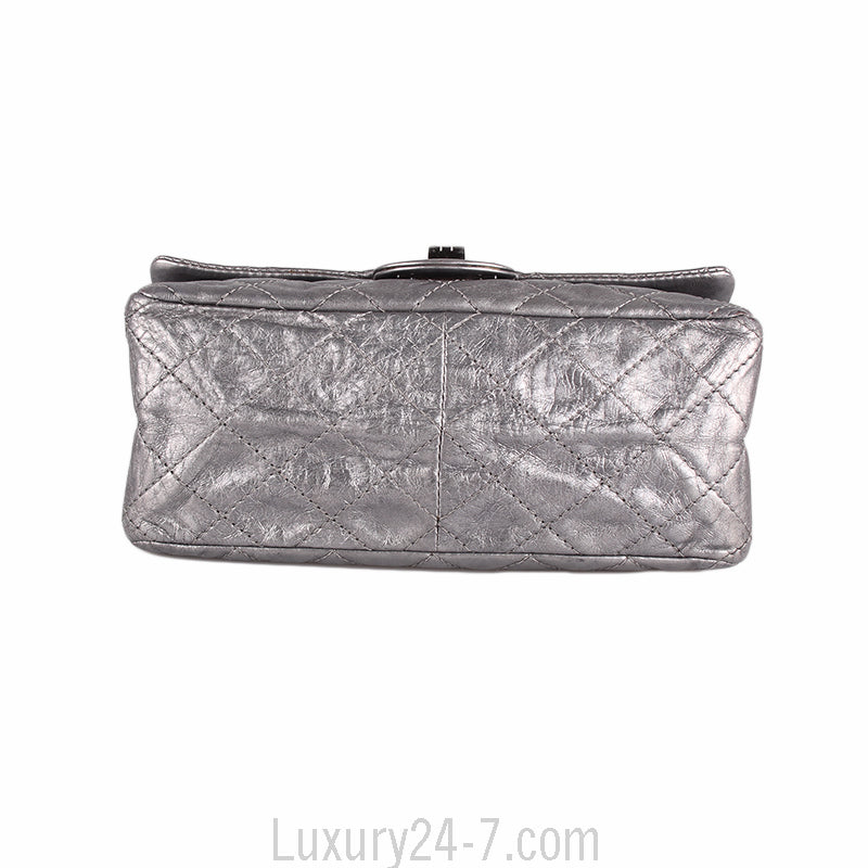 Chanel Graphite Aged Calfskin Reissue Shoulder Tote