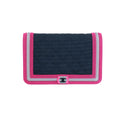 Chanel Boy Mesh Resin Fuschia Wallet On Chain