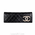 Chanel Black Irridescent Strass Clutch