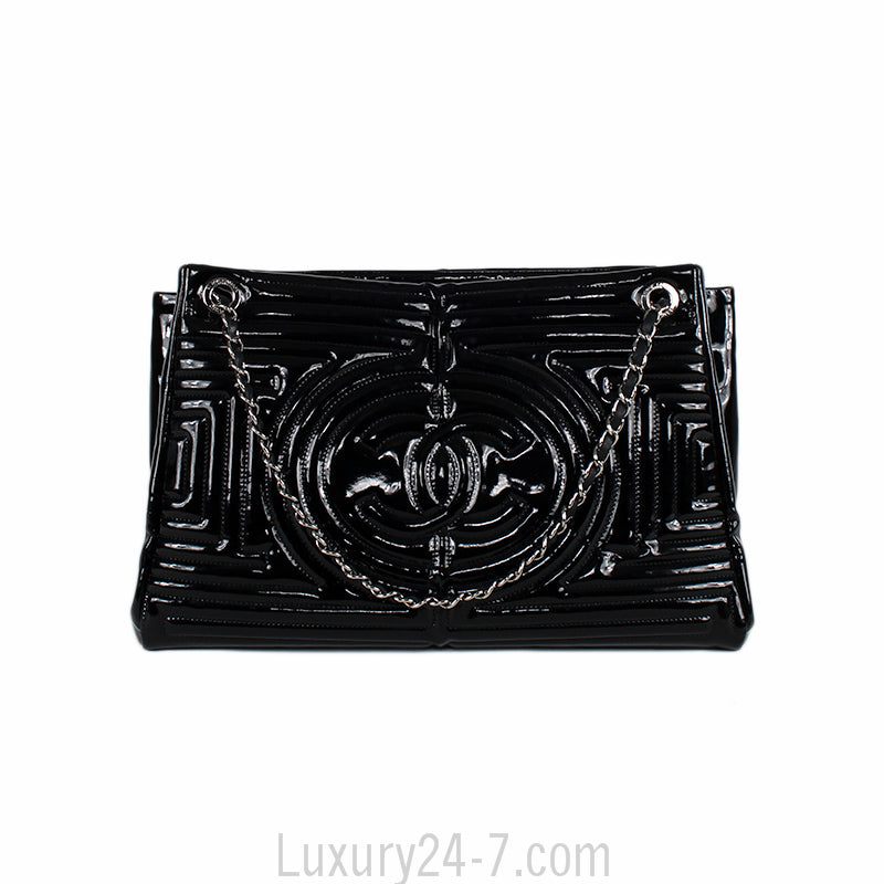 Chanel Black Paris-Shanghai Coco Ming Tote