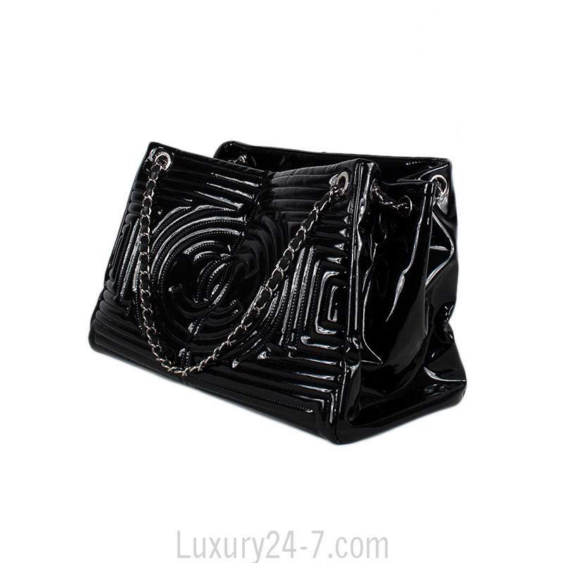 Chanel Black Paris-Shanghai Coco Ming Tote