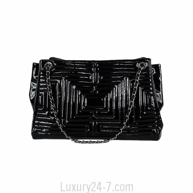 Chanel Black Paris-Shanghai Coco Ming Tote