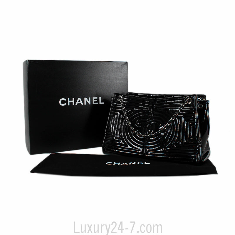 Chanel Black Paris-Shanghai Coco Ming Tote