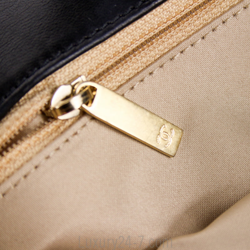 Chanel Two Tone Boy Runway Clutch Bag