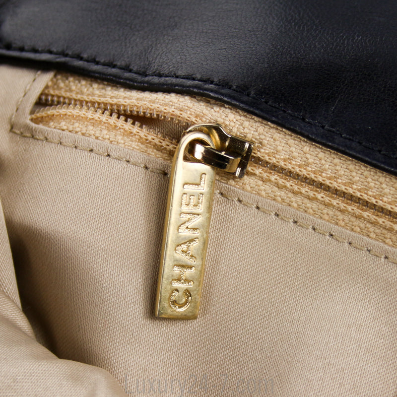 Chanel Two Tone Boy Runway Clutch Bag