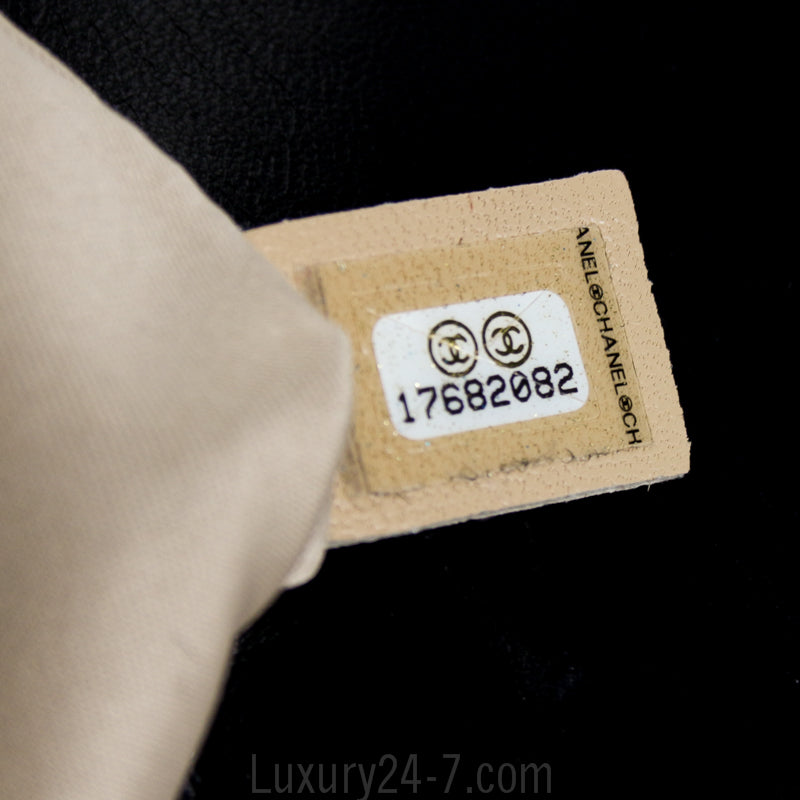 Chanel Two Tone Boy Runway Clutch Bag
