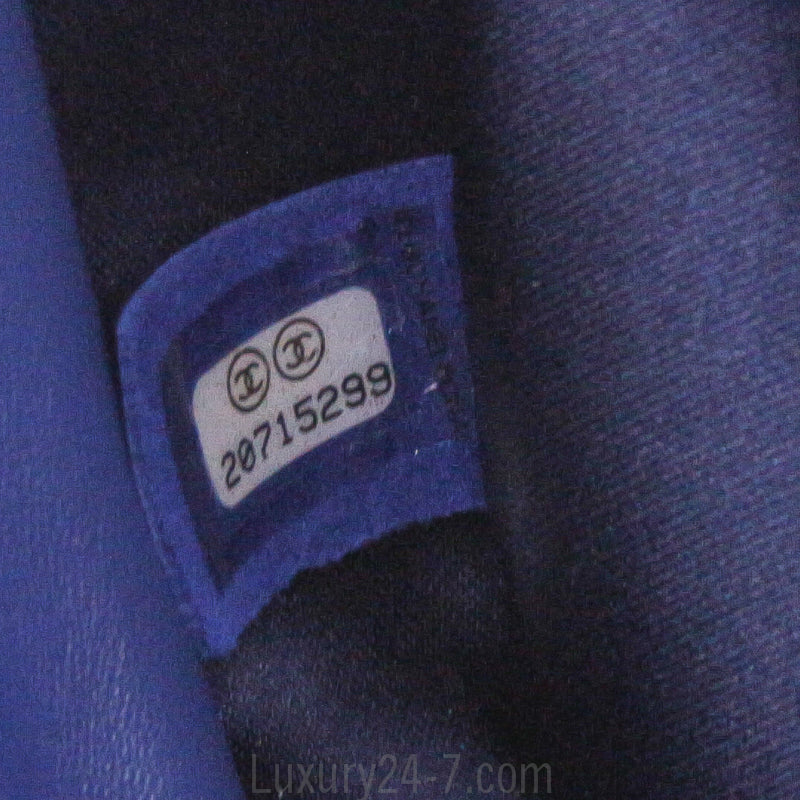 Chanel Blue Pocket Box Camera Case Small Bag