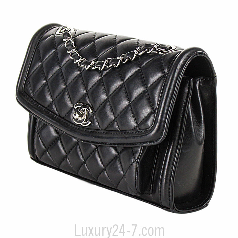 Chanel Black Square Flap Bag