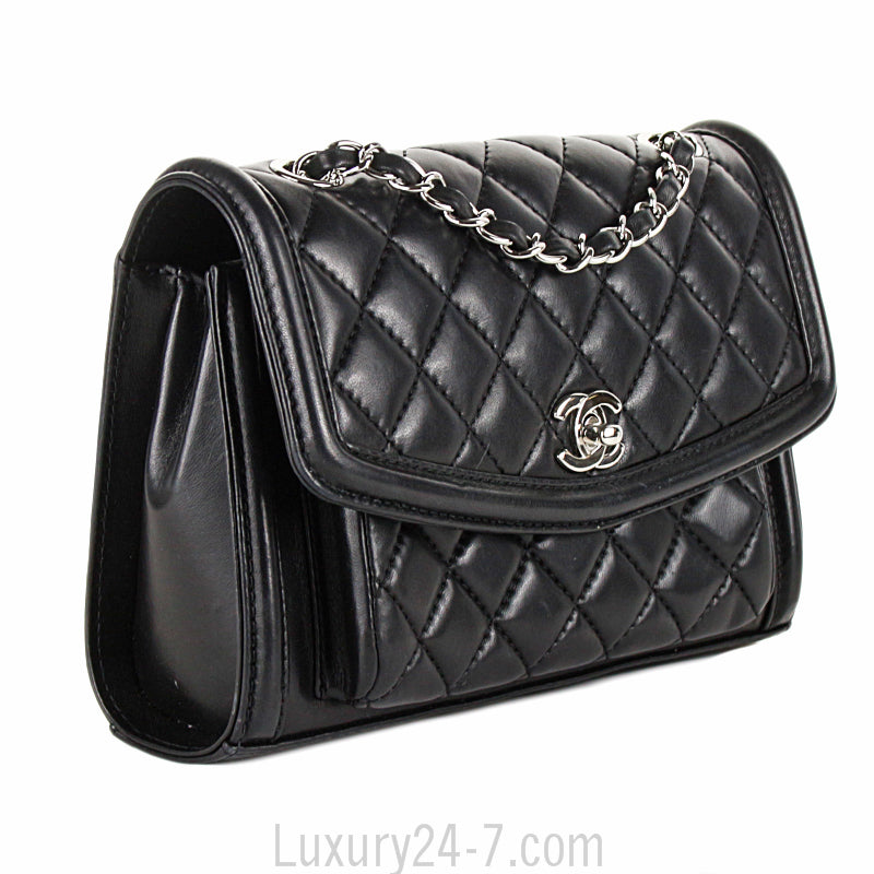 Chanel Black Square Flap Bag