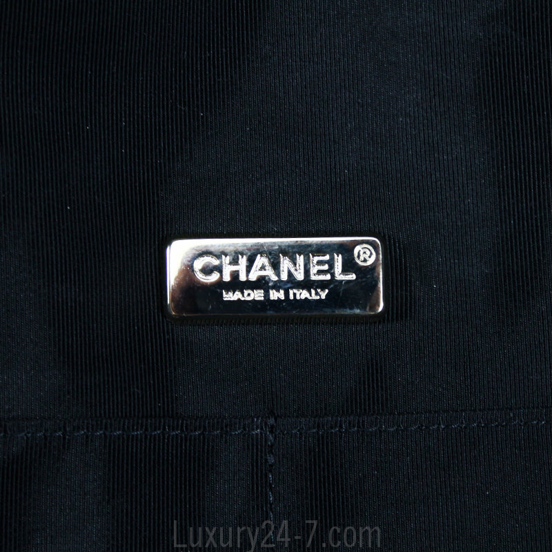Chanel Black Lambskin Large Backpack New