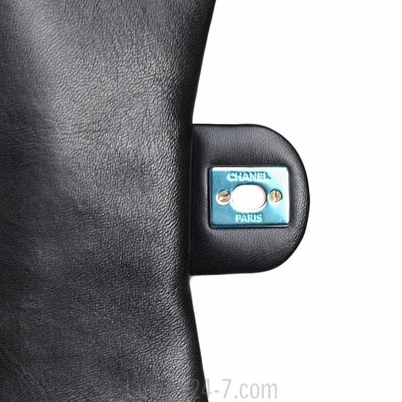 Chanel Black Lambskin Large Backpack New