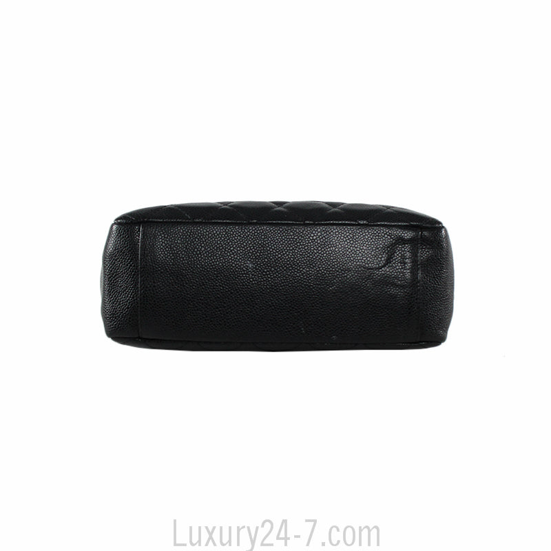 Chanel Black Caviar Shoulder Tote
