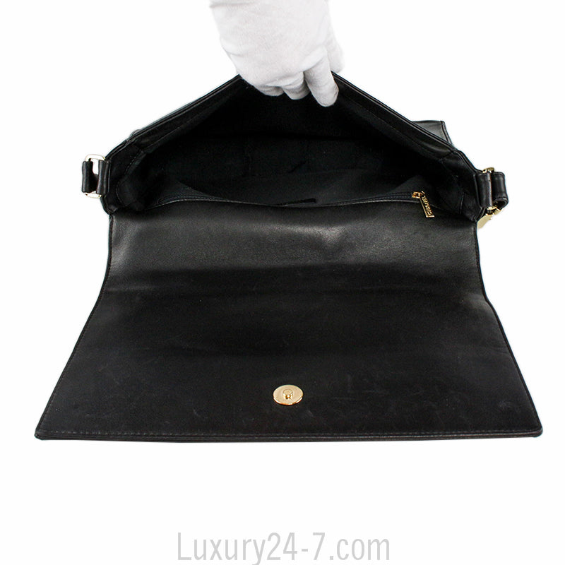 Chanel Vintage Black Shoulder Tote