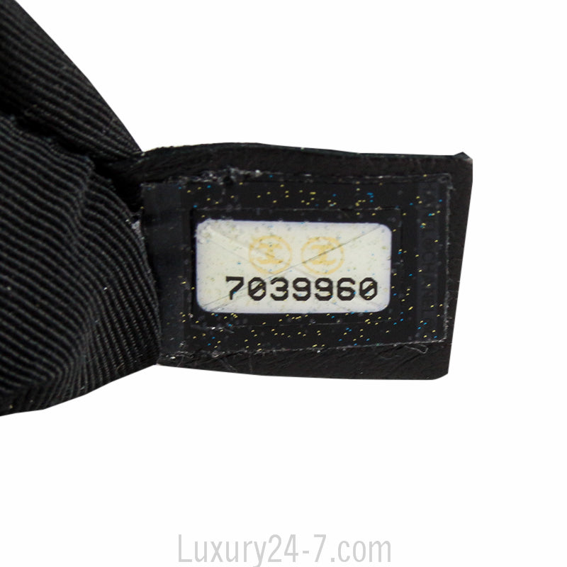 Chanel Vintage Black Shoulder Tote