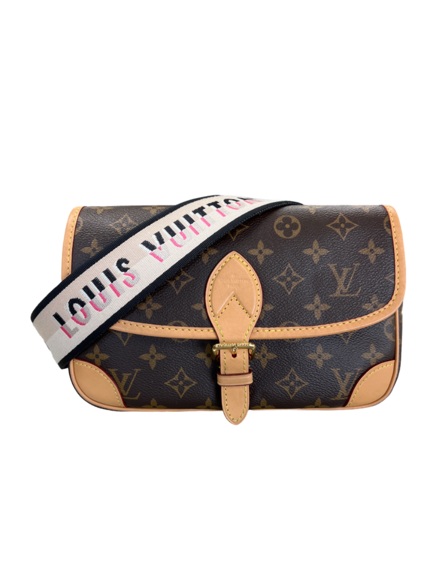 Louis Vuitton Pink Strap Monogram Diane Shoulder Bag