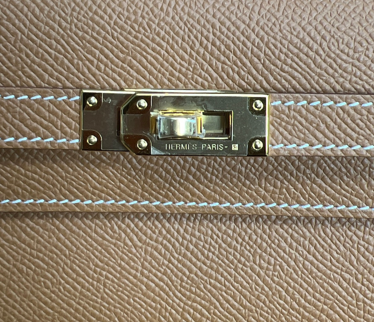 Hermes Gold Epsom Kelly To Go