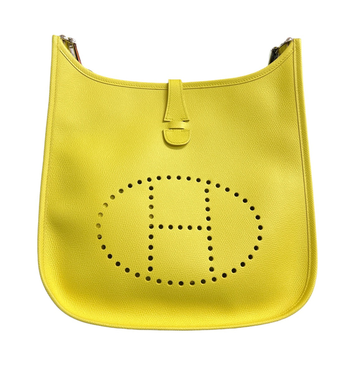 Hermes Lime Epsom  Evelyne PM