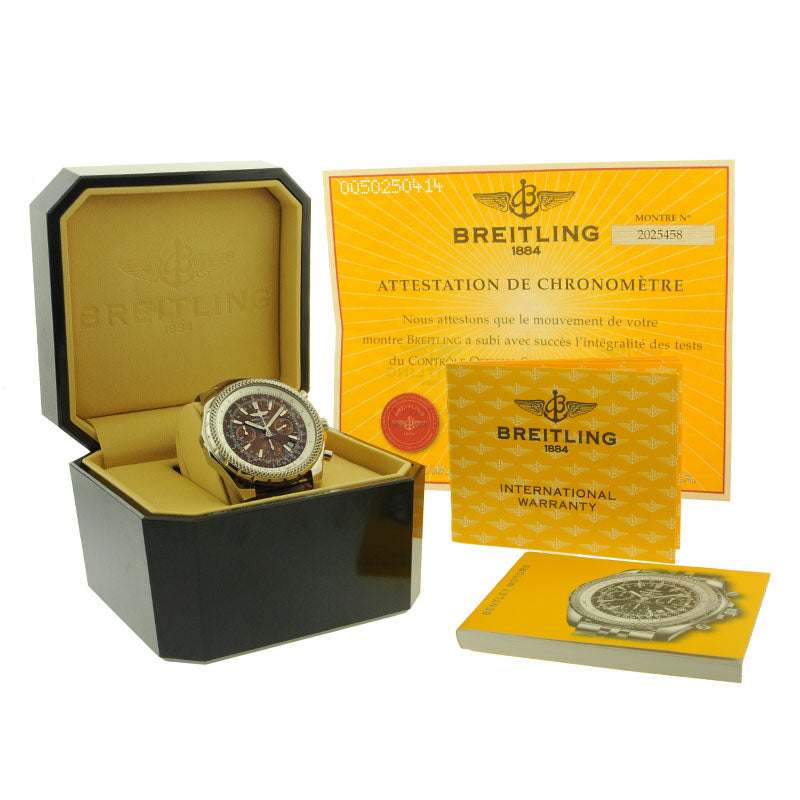 Breitling Bentley SS 30 Second Chronograph Wrist Watch