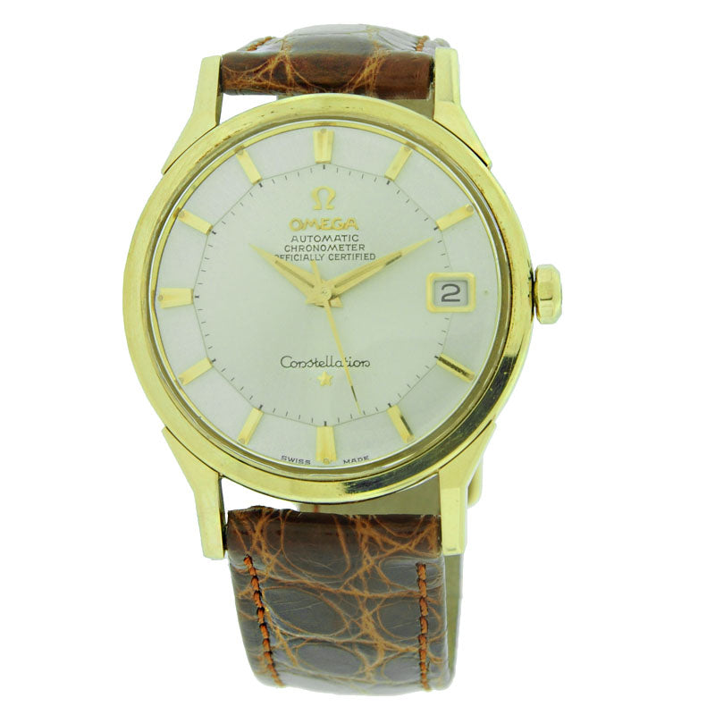 Omega Constellation Pie Pan Dial Wrist Watch