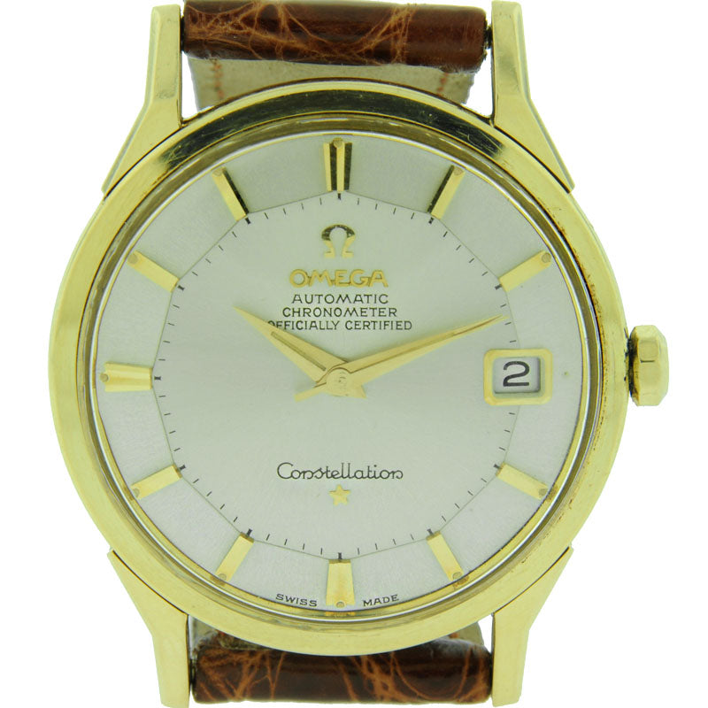 Omega Constellation Pie Pan Dial Wrist Watch