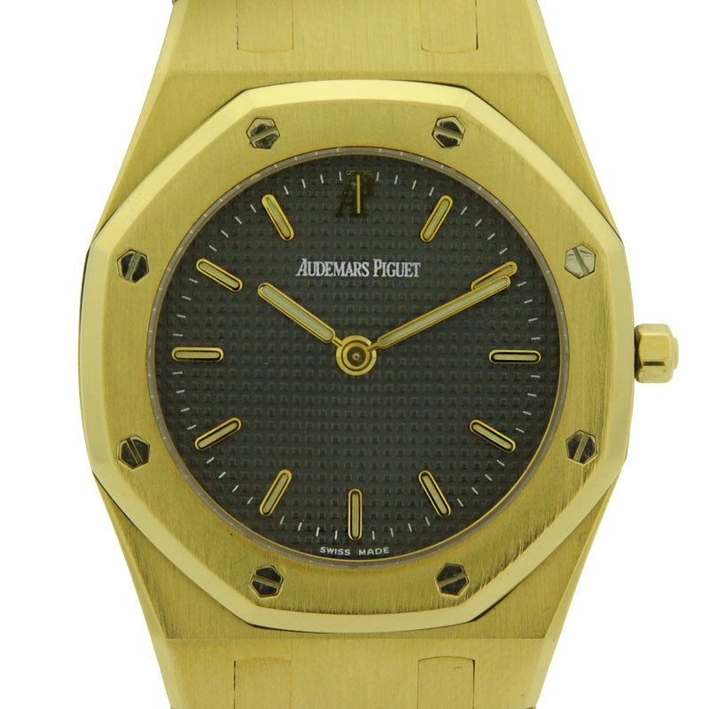 Audemars Piquet 18k Gold Royal Oak 30mm Wrist Watch