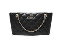 Chanel 25C Black Caviar Mini Tote Bag WSH