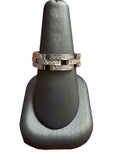 Cartier Three Row Panthère Maillon Diamond Ring