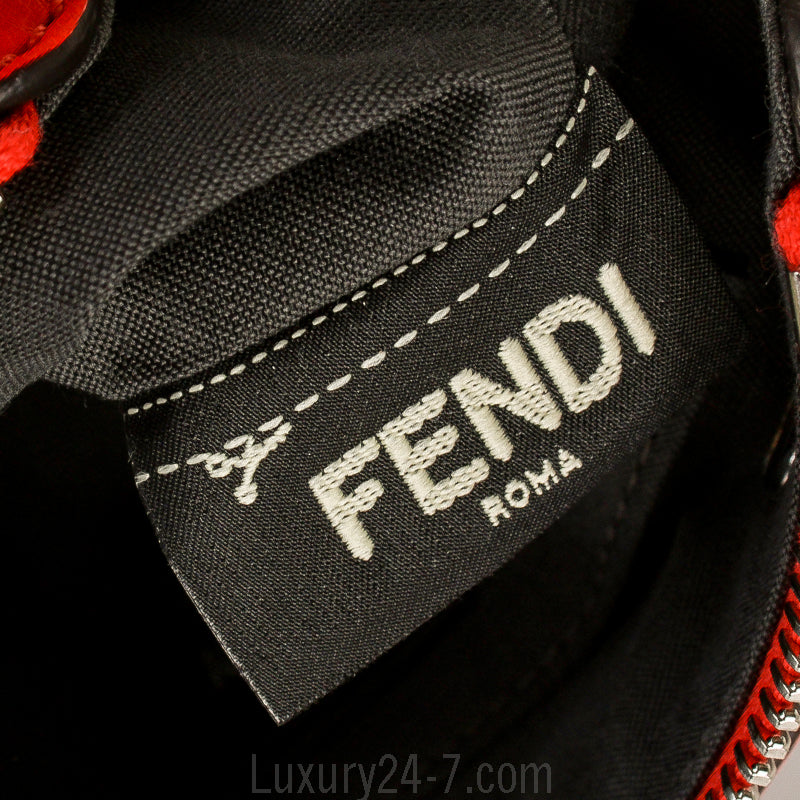 Fendi Orange Mini By The Way Crossbody Bag