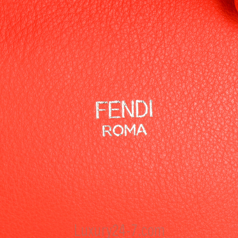 Fendi Orange Mini By The Way Crossbody Bag