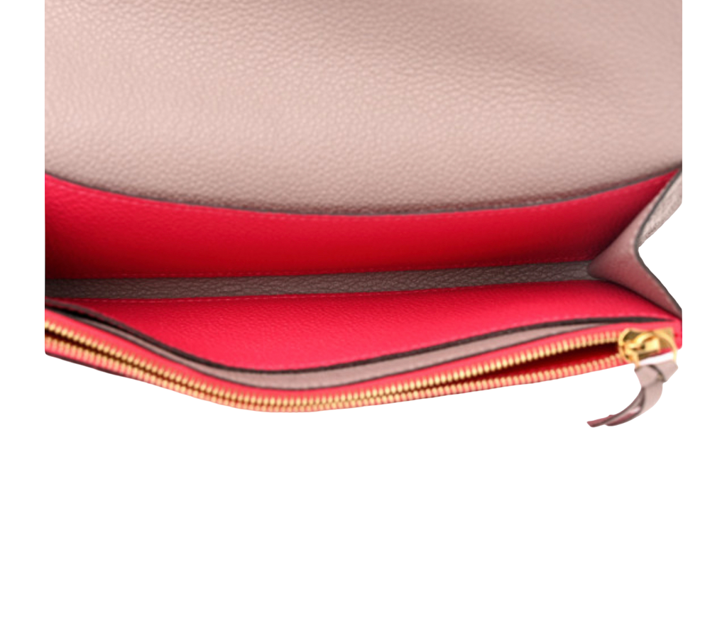 Louis Vuitton Hot Pink Empreinte Emilie Long Wallet