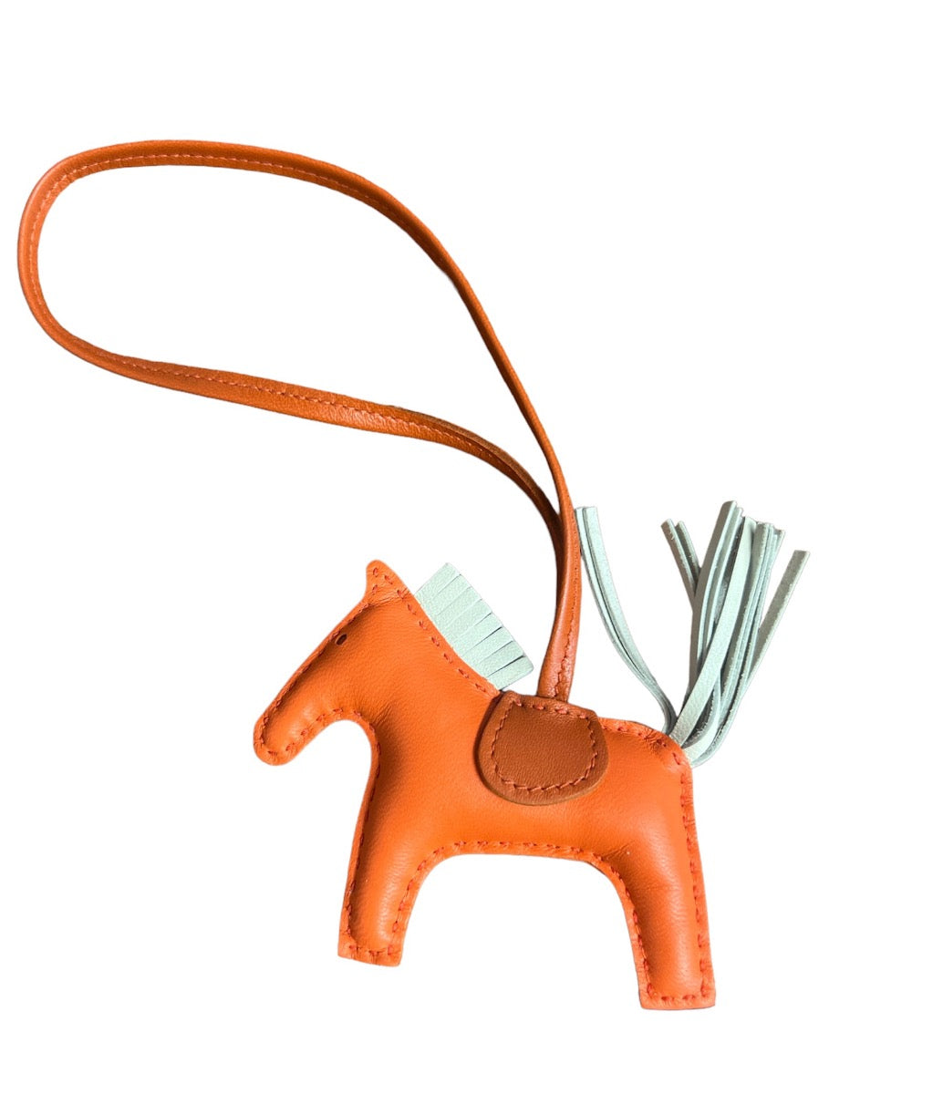 Hermes 2021 Orange Rodeo Charm pm
