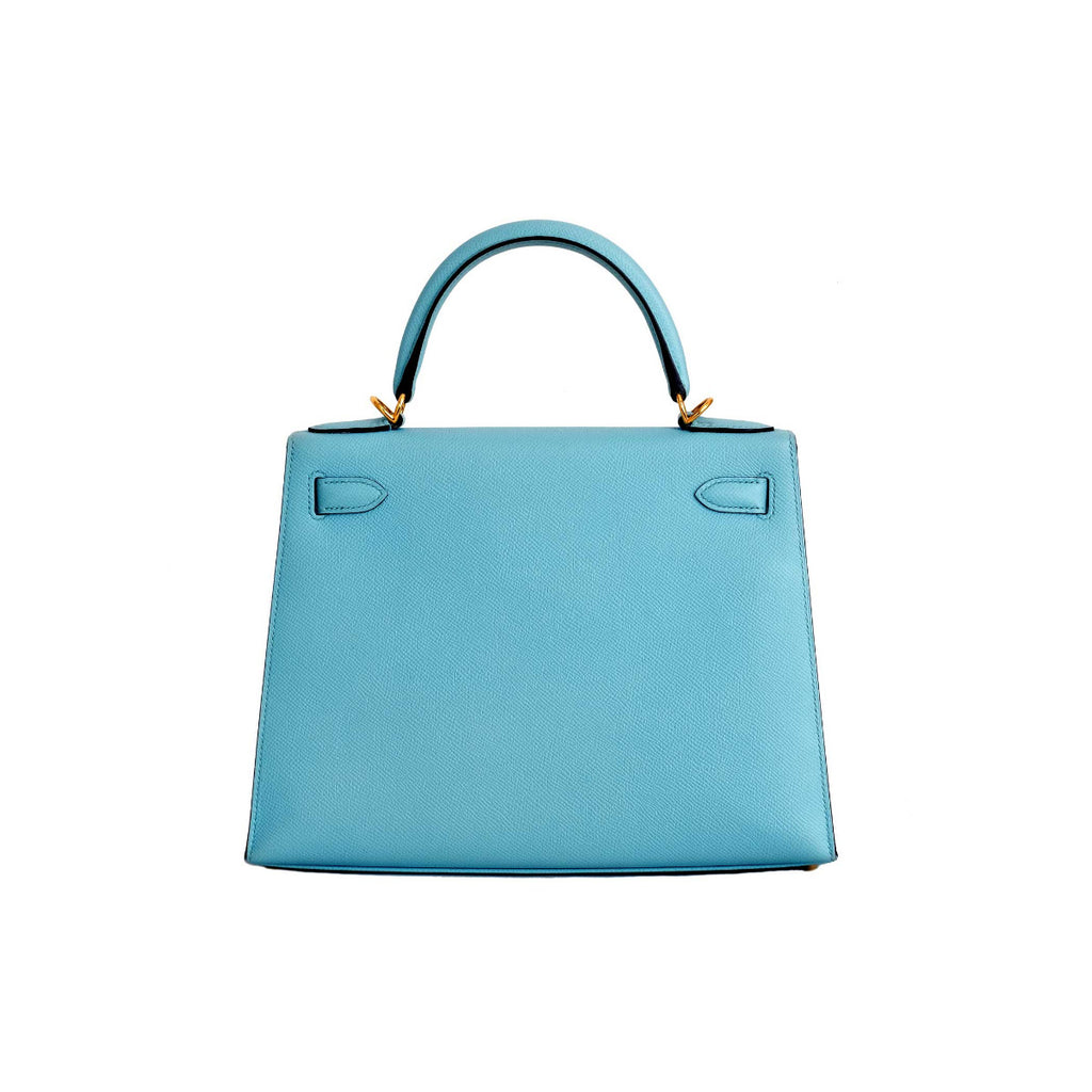 Hermès Blue Atoll Epsom Sellier Kelly 28