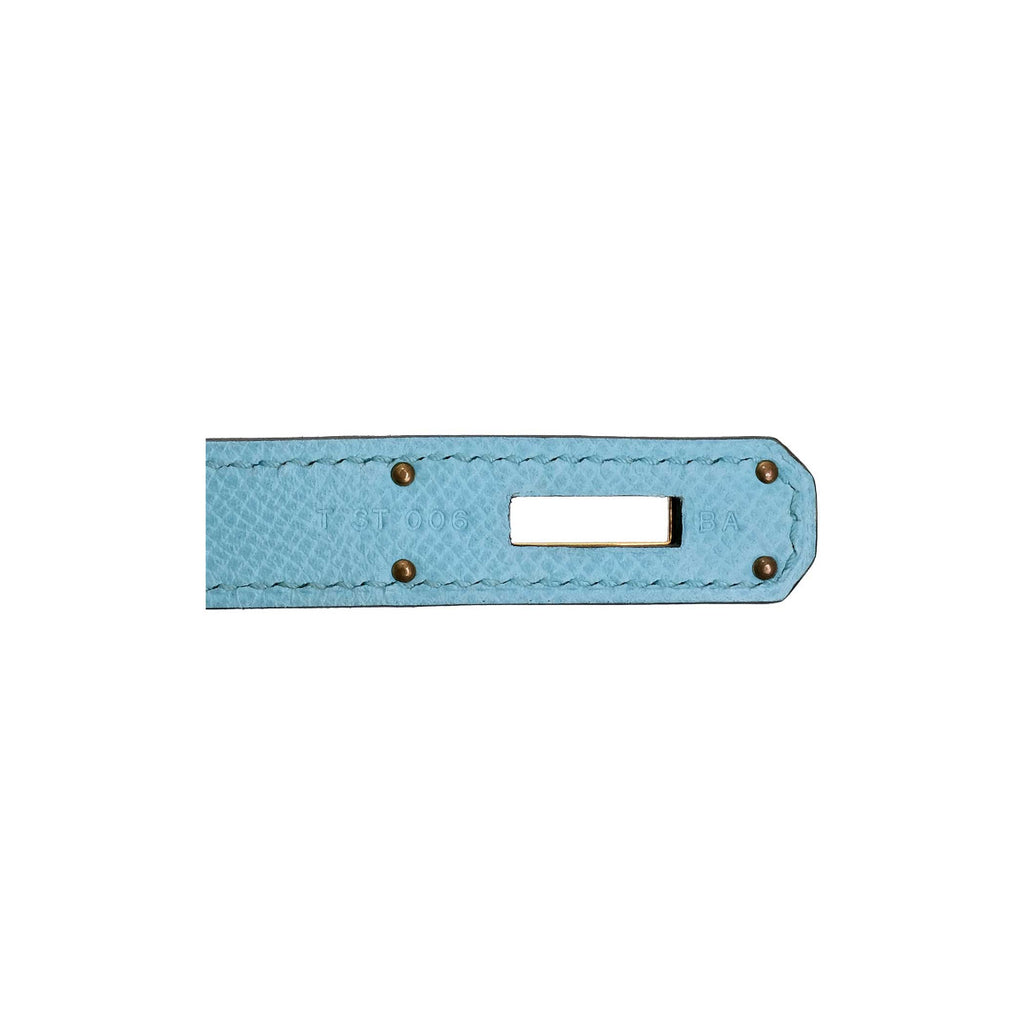 Hermès Blue Atoll Epsom Sellier Kelly 28