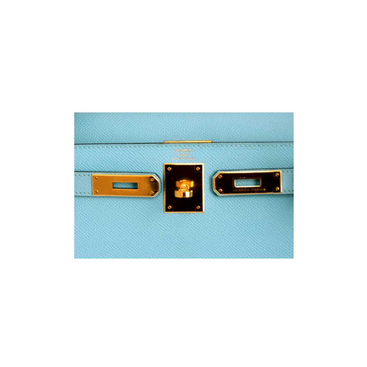 Hermès Blue Atoll Epsom Sellier Kelly 28