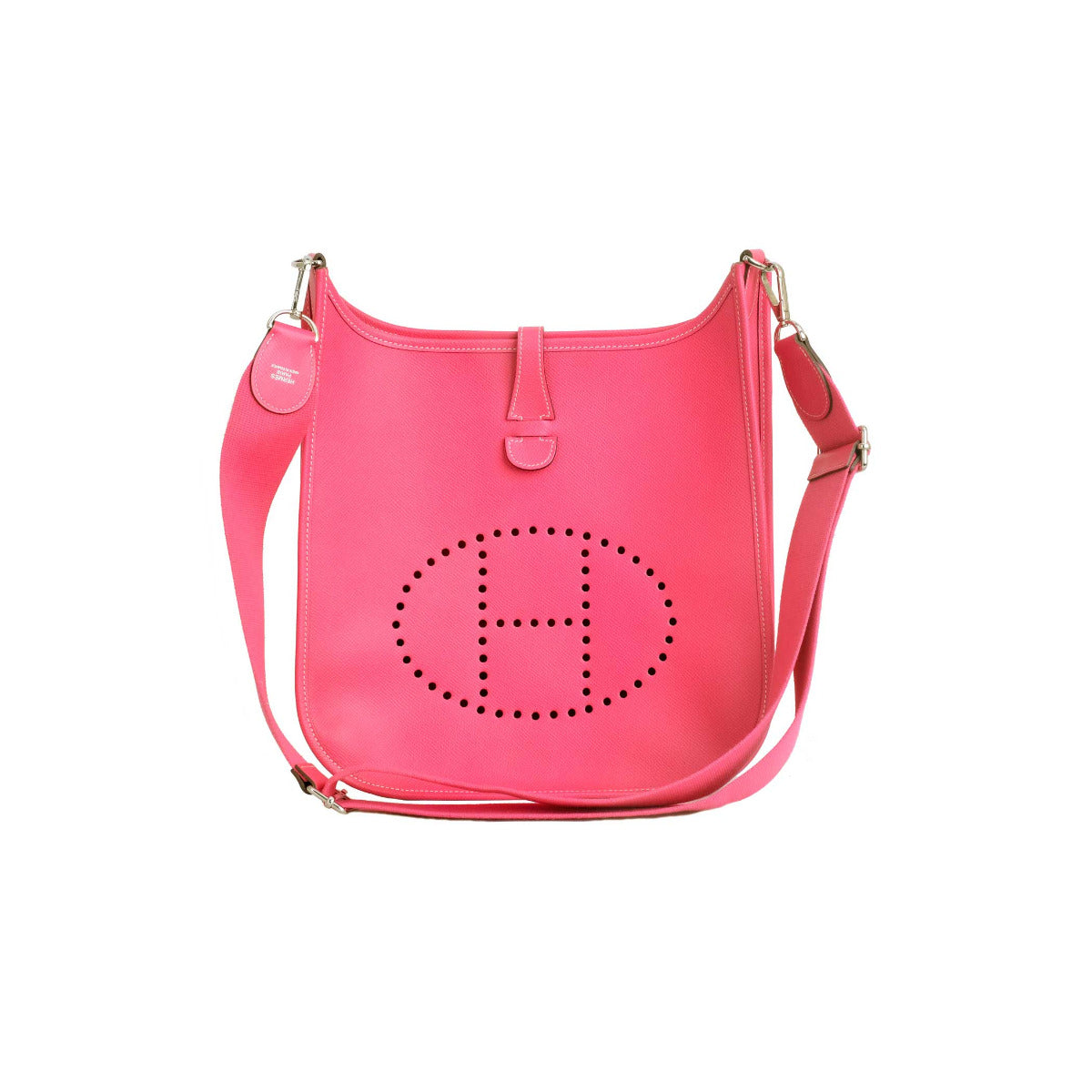 Hermès Rose Tyrien Evelyne III PM